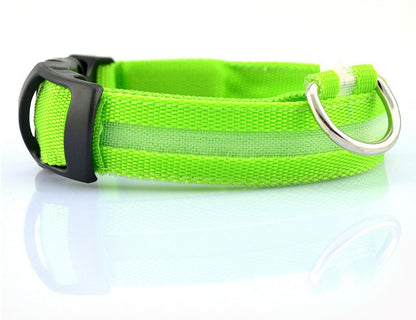 LED Pet Dog Glow Collar