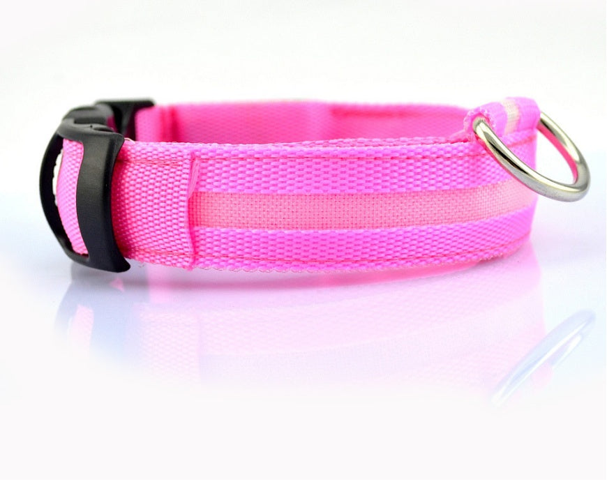 LED Pet Dog Glow Collar