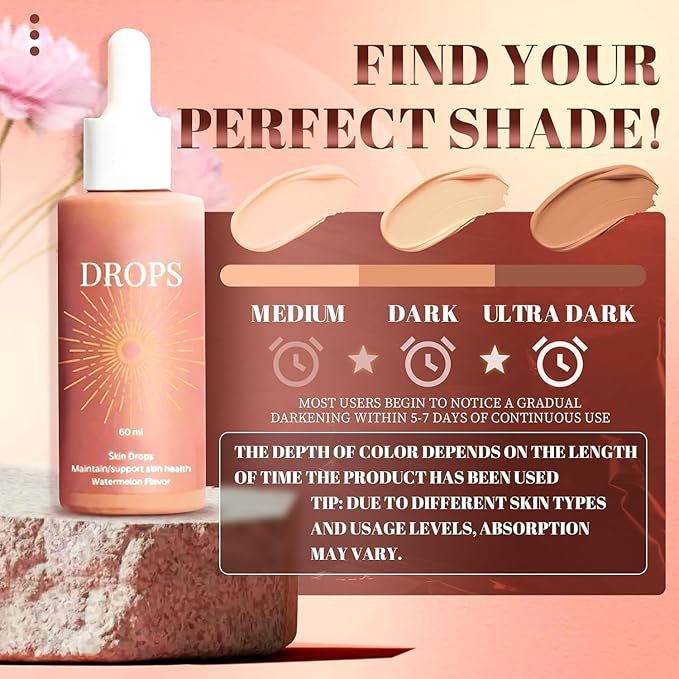 Sunless Tanning Drops